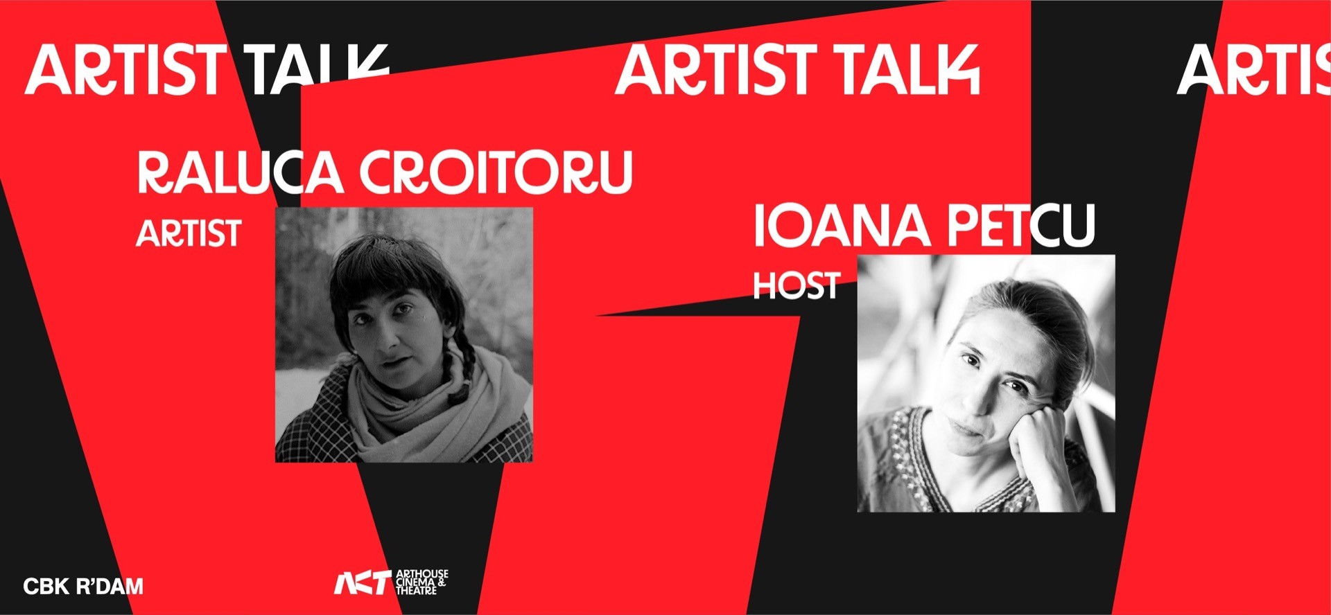 Artist TALK: Raluca Croitoru & Ioana Petcu